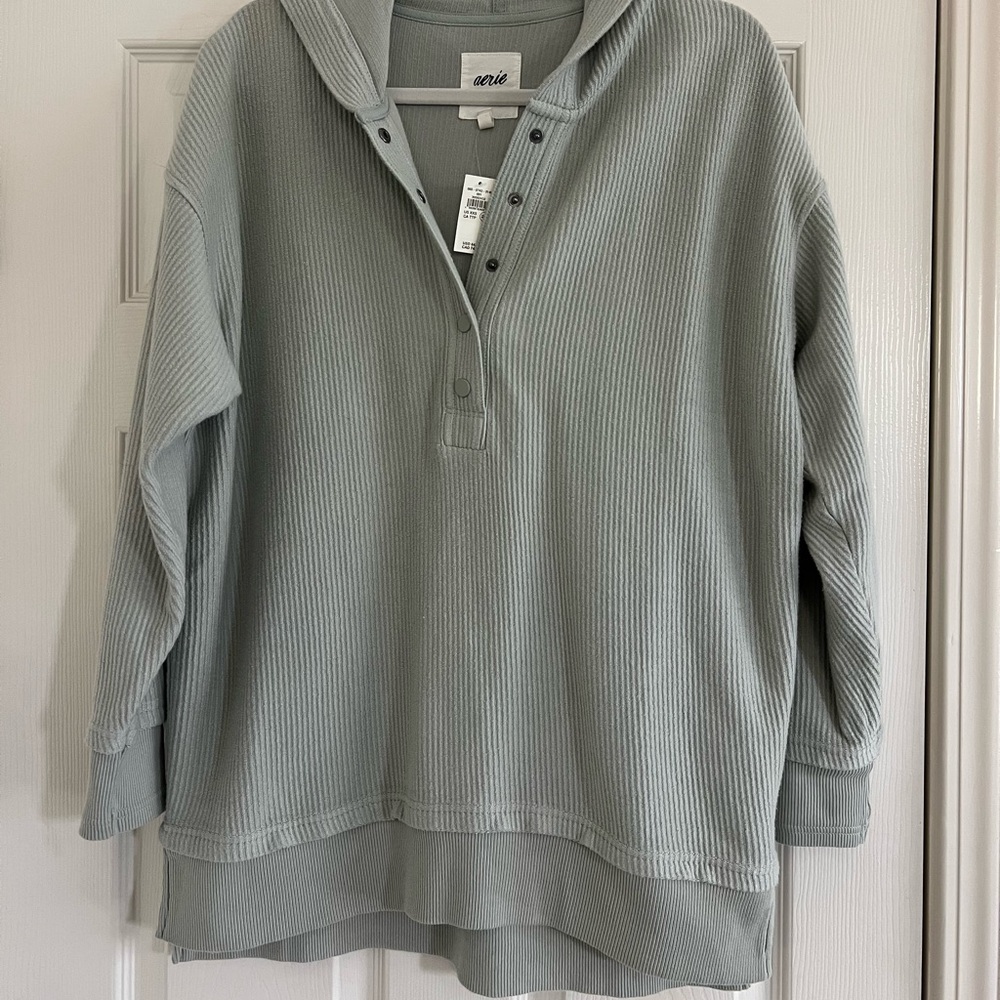 Aerie Ribbed sweatshirt NWT
